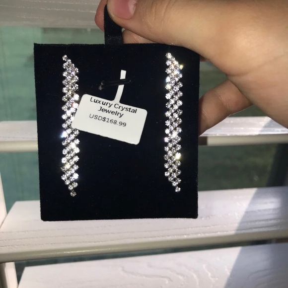 Pair of New Fancy Earrings - Picture 2 of 4